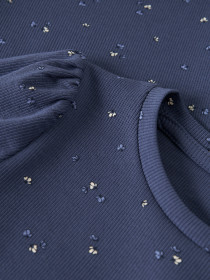 NAME IT Bluse Nelia Blue Indigo